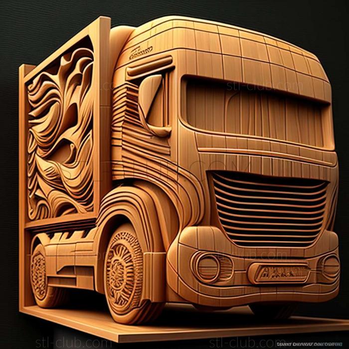 3D модель Iveco Turbostar (STL)